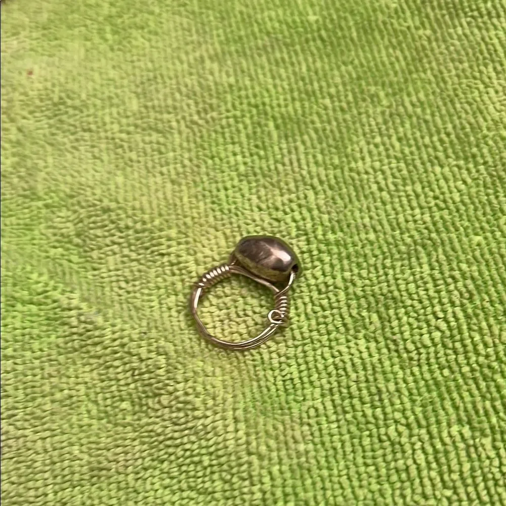 Silver Oval Ring